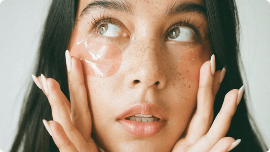 Patch yeux anti-cernes Just Patch It en application