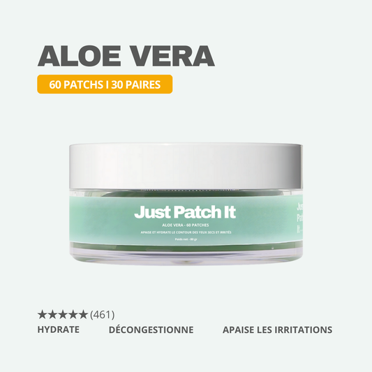 Patchs Aloe Vera - Hydratation Intense