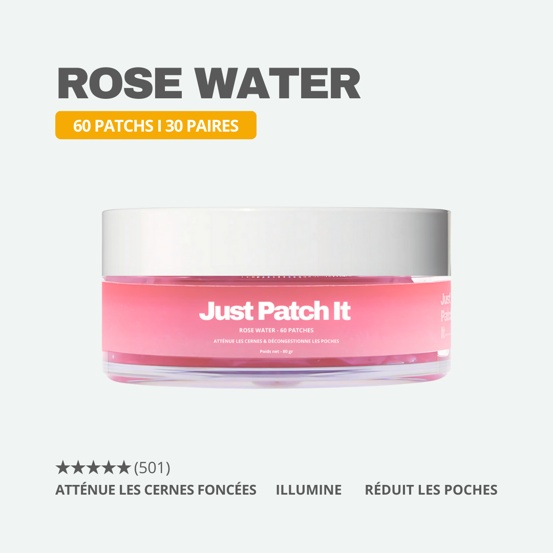 Patchs Rose Water - Anti-Cernes & Poches