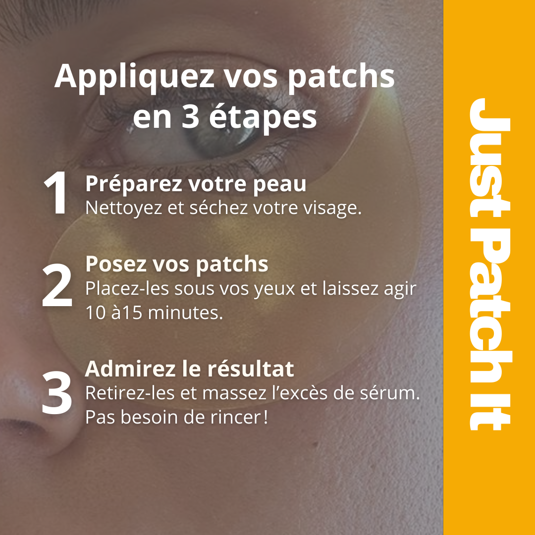 Patchs Gold Collagen - Fermeté & Lissage