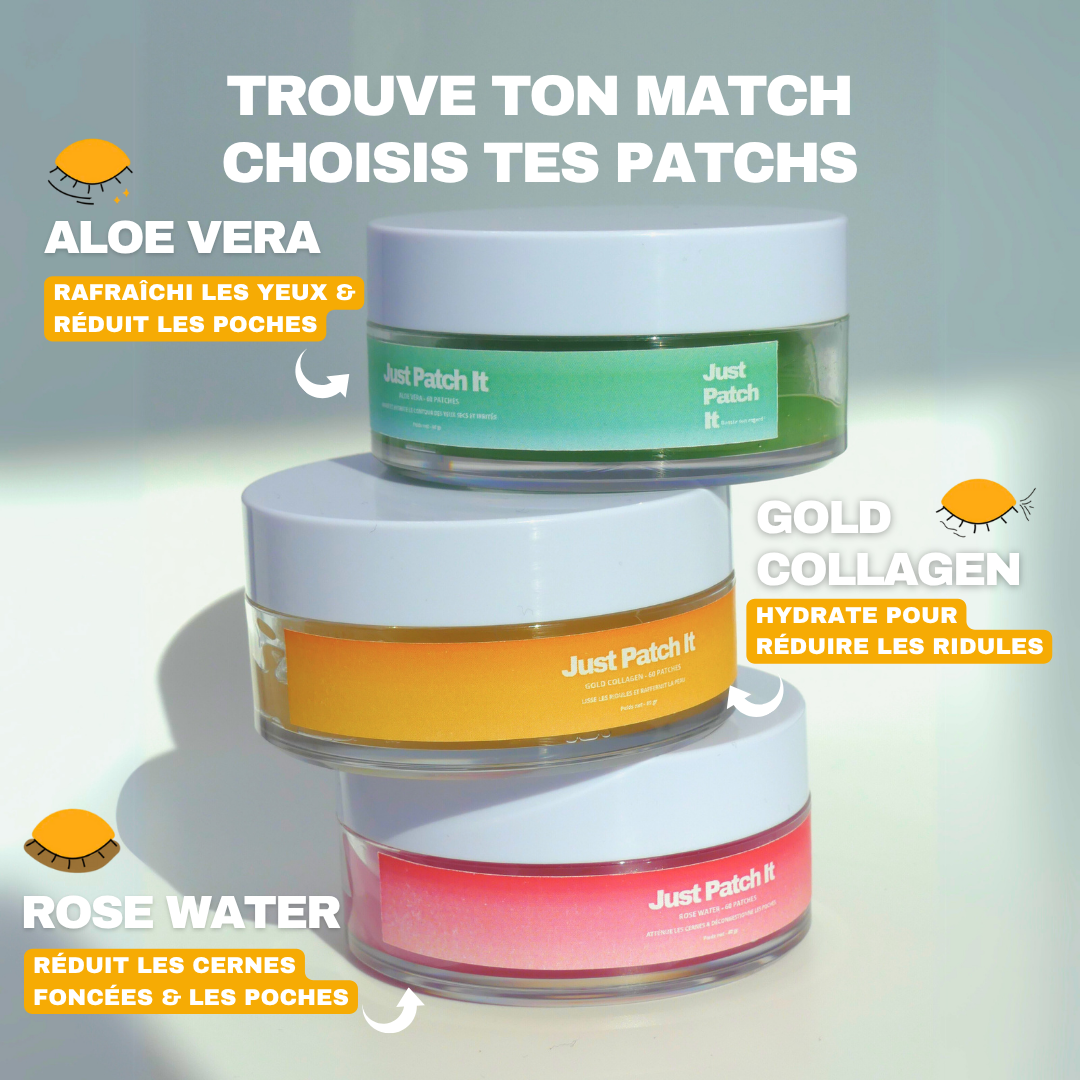 Patchs Rose Water - Anti-Cernes & Poches