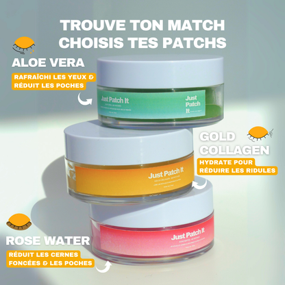 Patchs Rose Water - Anti-Cernes & Poches