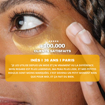 Patchs Gold Collagen - Fermeté & Lissage