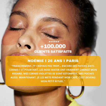 Patchs Rose Water - Anti-Cernes & Poches
